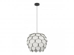 EGLO , 900847 , MATTANZA , függesztett lámpa , E27 , 1X40W , IP20 , szürke