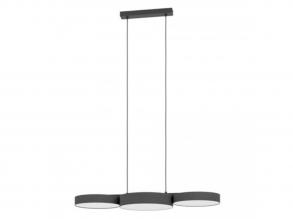 EGLO , 900854 , BARBANO-Z , függesztett lámpa , 2700 K 6500 K , LED , 3X7,5W , Yes , IP20 , fekete, fehér