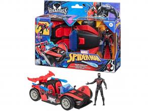 VenomVersus Miles Morales Remix Blast Racer autó figurával - Hasbro