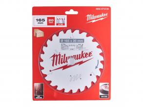 Milwaukee Körfűrészlap hordozható gépekhez (Fához) 165x20x2.2x24 ATB - 1 db