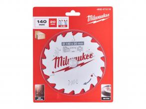 Milwaukee Körfűrészlap hordozható gépekhez (Fához) 140x20x1.6x18 ATB - 1 db