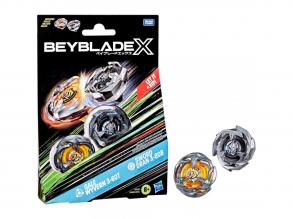 Beyblade X: Dupla csomag - Gale Wyvern 3-60T & Sword Dran 3-80B pörgettyű - Hasbro