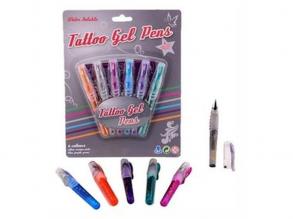Tetováló toll 6 darabos készlet