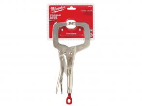 Milwaukee TORQUE LOCK C-formájú önzáró szorító, elfordítható pofákkal 11' 1 db