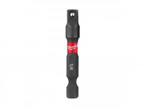 Milwaukee Shockwave Dugókulcs adapter 1/4' Hex - 1/4' Négyszög 50mm - 1db