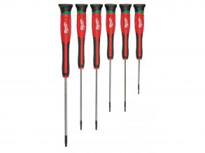 Milwaukee Precíziós csavarhúzó TORX készlet 6 részes (T6, T7, T8, T9, T10, T15)