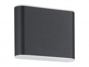 EGLO , 901025 , GRUTTI , fali lámpa , 3000 K, 4000 K, 6500 K , LED , 2X2,9W , IP65 , átlátszó