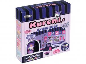 Hello Kitty: Kuromi Ramen Shop figura matricázható házzal - Comansi