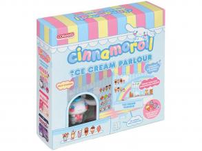 Hello Kitty: Cinnamoroll fagylaltozó figura matricázható házzal - Comansi