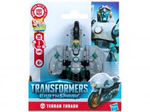 Transformers: Earthspark 1 lépésben átalakítható Terran Thrash figura - Hasbro