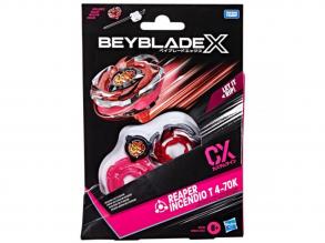 Beyblade X Starter pack: Reaper Incendio T 4-70K pörgettyű kezdőszett - Hasbro