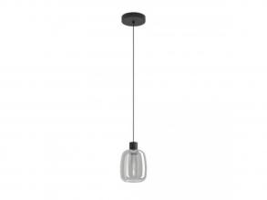EGLO , 901119 , MOLOCHIO-Z , függesztett lámpa , 2700 K 6500 K , LED , 1X3,7W , Yes , IP20 , fekete-átlátszó