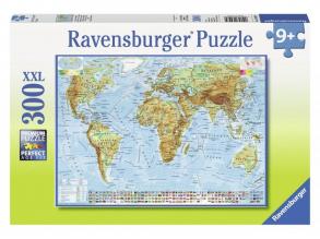 Politikai világtérkép 300 darabos XXL puzzle