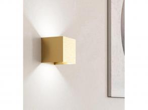 EGLO , 901091 , VALMONTONE , fali lámpa , 3000 K , LED , 2X1,5W , IP20 , átlátszó