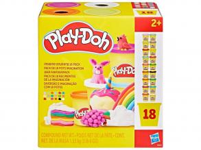 Play-Doh: Tégelyes 18db-os gyurma szett 1530gr - Hasbro