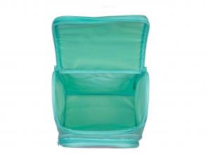 Zöld hátizsák  pillangós, 22 x 24 x 16 cm