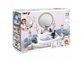 Smoby My Beauty sminkasztal kiegészítőkkel, 15 darabos.