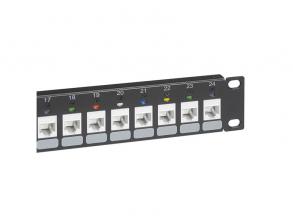 Legrand 632792 1U-19 colos árnyékolt (STP) üres keystone patch panel