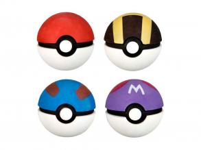 Pokémon radírkészlet - 4 db.