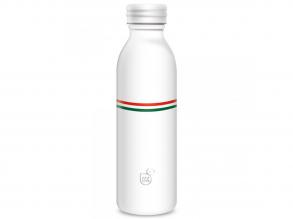 Ars Una: Flag-white duplafalú fém kulacs 600ml