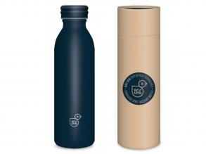 Ars Una Midnight Blue duplafalú fémkulacs 600ml