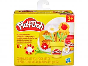 Play-Doh: Kis virágok - Napraforgó és százszorszép gyurmaszett - Hasbro