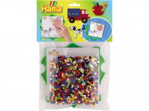 Hama vegyes gyöngy szett négyzetes