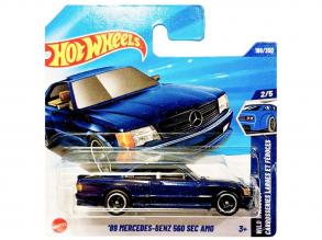 Hot Wheels: '89 Mercedes-Benz 560 SEC AMG kisautó 1/64 - Mattel