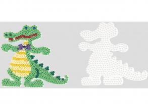 Hama krokodil gyöngy keret