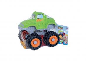 Monstertruck játékkészlet, 4 darabos.