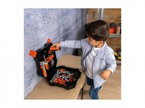 Smoby Black & Decker szerszámosláda, 30 x 25 x 9 cm