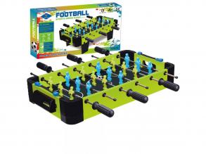 Football: Zöld asztali fa csocsó szett 51x10x44cm