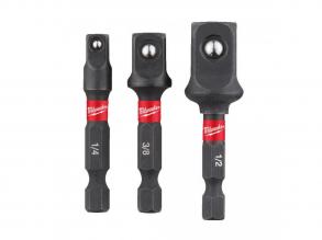 Milwaukee Shockwave Dugókulcs adapter szett 3 részes