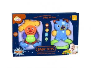 Vidám bohóc csörgő szett