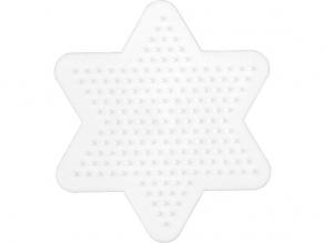 Hama gyöngykirakó alaplap csillag alaku kicsi