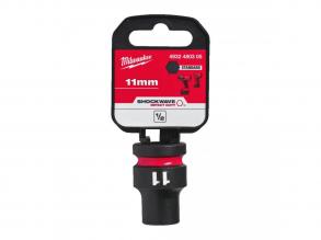 Milwaukee 1/2' Dugókulcsbetét hatlapú, gépi, rövid 11 mm - 1 db