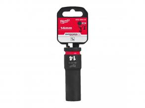 Milwaukee 1/2' Dugókulcs hatlapú 78 mm gépi, hosszú, 14 mm 1 db