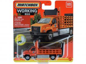 Matchbox: Working Rigs - GMCŽ 3500 Attenuator Truck kamion kisautó - Mattel