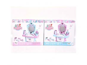 Pretty Girl fésülködőasztal kiegészítőkkel kétféle változatban