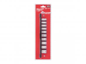 Milwaukee 3/8' Dugókulcsok rövid, Metrikus, tartósínen 10 db
