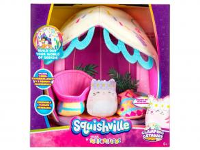 Squishville Glamping Getaway Deluxe játékkészlet