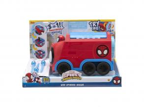 Marvel Spidey Pókember hálószövő szállító-és kilövő kocsi
