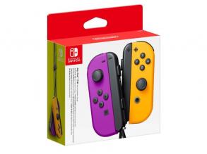 Nintendo Switch Joy-Con Neon Purple/Neon Orange kontroller pár