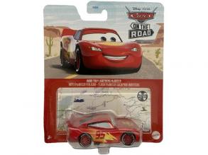 Verdák 3: Országúti kaland Villám McQueen fém karakter kisautó 1/55 - Mattel