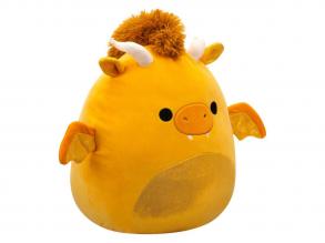 Squishmallows plüssállat  Aranysárkány, 30 cm