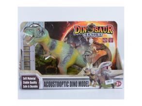 Tyrannosaurus Rex játékfigura fénnyel és hanggal