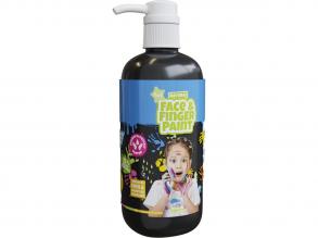 Természetes arc- és ujjfesték, pumpás palack, fekete, 1 l