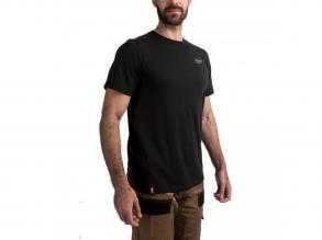 MILWAUKEE Hybrid rövid ujjú póló fekete HTSSBL XL