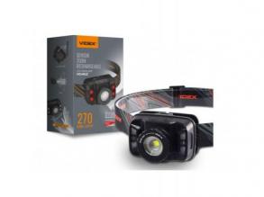 Led fejlámpa , tölthető , dimmelhető , mozgásérzékelős , billenthető , fókuszálható , 5 világítási mód , természetes fehér , USB
