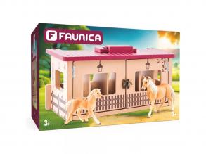 Faunica: Fa lovarda ló figurákkal 3db-os játékszett  Woodyland